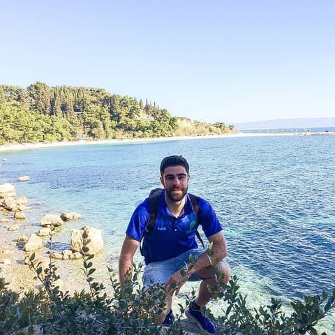 Aitor de viaje